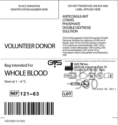 Bag Label 2 (Whole Blood)